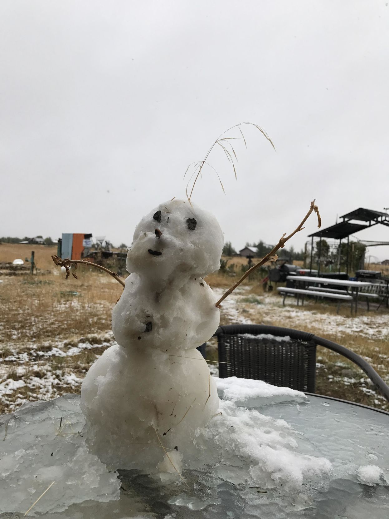 September snowman